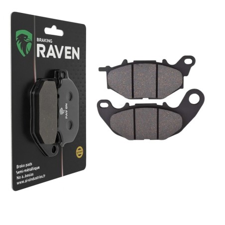Plaquettes de frein Yamaha X-Max 300 ABS Arrière B74-F5806-00-00 - EBC FA706 - Raven 100-503