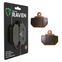 Plaquettes de frein Honda FL 350 R Odyssey  Arrière 431A0-HE0-670 - EBC FA22 - Raven 100-506