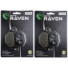 2 Kit plaquettes frein Kawasaki Z 550 GT KZ 550 B Av Ga et Av Dr Nc - EBC FA67 - Raven 101-005