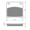 2 Kit plaquettes frein Suzuki GSX 1100 G  Av Ga et Dr 69130-45C10 69100-26830 - EBC FA146 - Raven 101-027