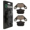 2 Kit plaquettes frein Kawasaki GPZ 600  Av Ga et Av Dr Nc - EBC FA85 - Raven 101-037