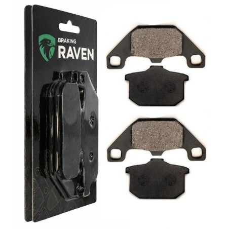 2 Kit plaquettes frein Kawasaki GPZ 550  Av Ga et Dr 43082-1030 - EBC FA85 - Raven 101-037