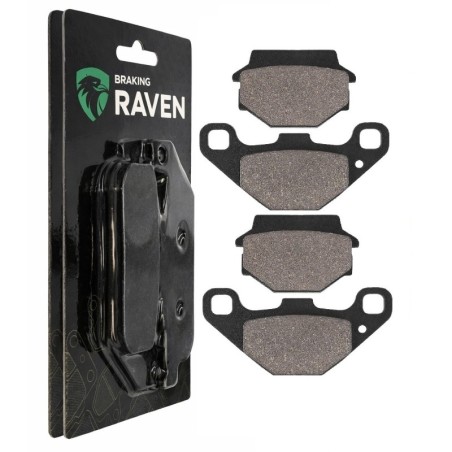 2 Kit plaquettes frein Goes 320 Max Av Ga et Av Dr Nc - EBC FA83/2 - Raven 101-042