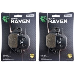 2 Kit plaquettes frein Tgb Target 500  Av Ga et Dr Nc - EBC FA83 - Raven 101-047
