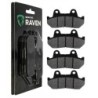 2 Kit plaquettes frein Honda CX 500  Av Ga et Av Dr Nc - EBC FA69/2 - Raven 101-049