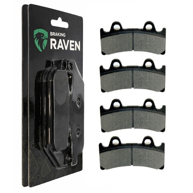 2 Kit plaquettes frein Yamaha YZF 750  Av Ga et Dr 4FM-W0045-00-00 - EBC FA143 - Raven 101-054