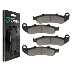 2 Kit plaquettes frein Honda CBR 1000 F  Av Ga et Dr Nc - EBC FA189 - Raven 101-055