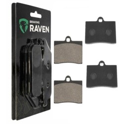 2 Kit plaquettes frein Moto-guzzi Centauro 1000  Av Ga et Dr Nc - EBC FA95 - Raven 101-064