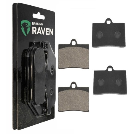 2 Kit plaquettes frein Moto-guzzi Sport 1100  Av Ga et Av Dr Nc - EBC FA95 - Raven 101-064