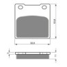 2 Kit plaquettes frein Honda CB 650 Nighthawk  Av Ga et Av Dr Nc - EBC FA45 - Raven 101-068