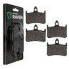2 Kit plaquettes frein Honda CB 250 Hornet  Av Ga et Av Dr Nc - EBC FA187 - Raven 101-069