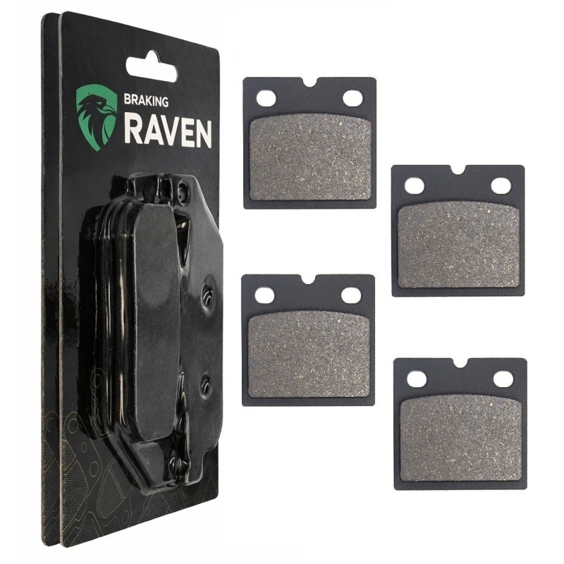 2 Kit plaquettes frein Bmw K75 750 2 C RT S Av Ga et Av Dr Nc - EBC FA171 - Raven 101-072