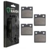 2 Kit plaquettes frein Bmw K 100 RT  Av Ga et Dr 34112310494 - EBC FA171 - Raven 101-072