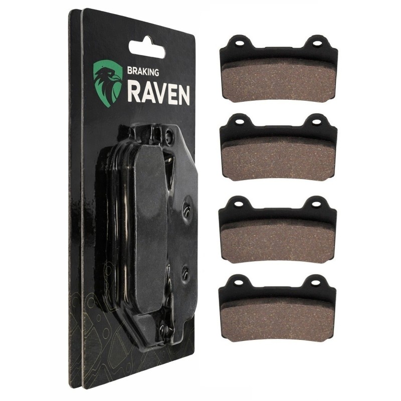 2 Kit plaquettes frein Yamaha FJ 1200 3CV/3XW Type Av Ga et Dr Nc - EBC FA123 - Raven 101-073