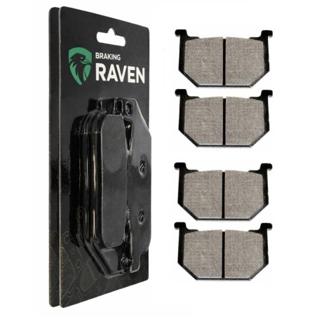2 Kit plaquettes frein Suzuki GV 1200 Madura  Av Ga et Av Dr 59300-05811 - EBC FA51 - Raven 101-075