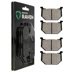 2 Kit plaquettes frein Suzuki GV 700  Av Ga et Av Dr 59302-45850 - EBC FA51 - Raven 101-075