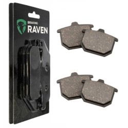 2 Kit plaquettes frein Honda CB 750 Super Sport  Av Ga et Dr Nc - EBC FA31 - Raven 101-078
