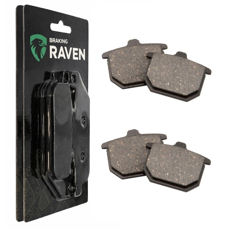 2 Kit plaquettes frein Honda CB 750 Super Sport  Av Ga et Av Dr Nc - EBC FA31 - Raven 101-078