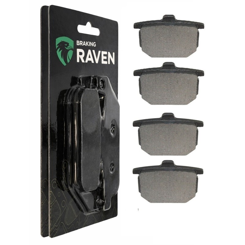 2 Kit plaquettes frein Honda GL 1000 Gold-Wing  Av Ga et Av Dr Nc - EBC FA29 - Raven 101-080