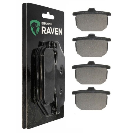 2 Kit plaquettes frein Honda GL 1000 Gold-Wing  Av Ga et Av Dr Nc - EBC FA29 - Raven 101-080