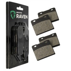 2 Kit plaquettes frein Suzuki GSX 1100 E ES EF Av Ga et Dr 59100-20810 - EBC FA103 - Raven 101-085