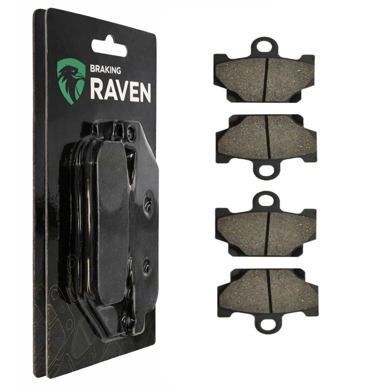 2 Kit plaquettes frein Yamaha RD 350  Av Ga et Av Dr Nc - EBC FA81 - Raven 101-113