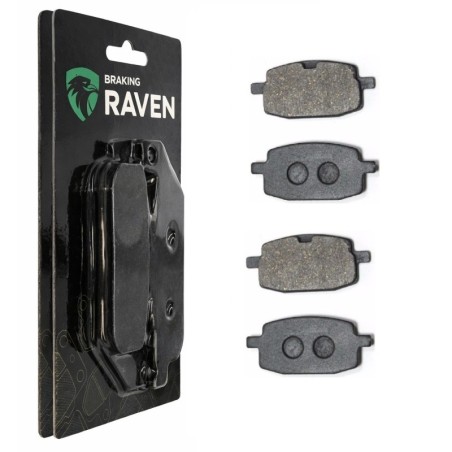 2 Kit plaquettes frein Fym ES 110  Av Ga et Av Dr Nc - EBC FA169 - Raven 101-114
