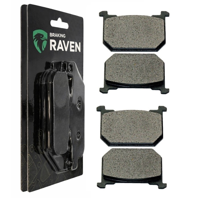 2 Kit plaquettes frein Kawasaki KZ 650 CSR  Av Ga et Av Dr 43082-1022 - EBC FA66 - Raven 101-127