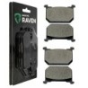2 Kit plaquettes frein Kawasaki KZ 650 CSR  Av Ga et Av Dr 43082-1022 - EBC FA66 - Raven 101-127