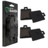 2 Kit plaquettes frein Piaggio MP3 125  Av Ga et Av Dr Nc - EBC FA260 - Raven 101-137