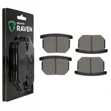 2 Kit plaquettes frein Suzuki GS 550 Double disk Av Ga et Dr Nc - EBC FA65 - Raven 101-138