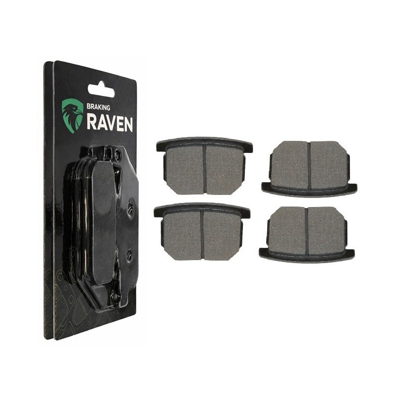 2 Kit plaquettes frein Suzuki GS 650  Av Ga et Av Dr Nc - EBC FA65 - Raven 101-138
