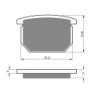 2 Kit plaquettes frein Suzuki GS 650  Av Ga et Av Dr Nc - EBC FA65 - Raven 101-138