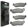 2 Kit plaquettes frein Polaris ACE 150  Av Ga et Dr Nc - EBC FA275 - Raven 101-146