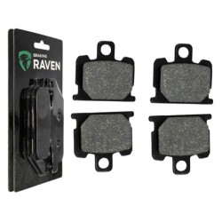 2 Kit plaquettes frein Yamaha XV 1000 SE Av Ga et Av Dr Nc - EBC FA70 - Raven 101-151