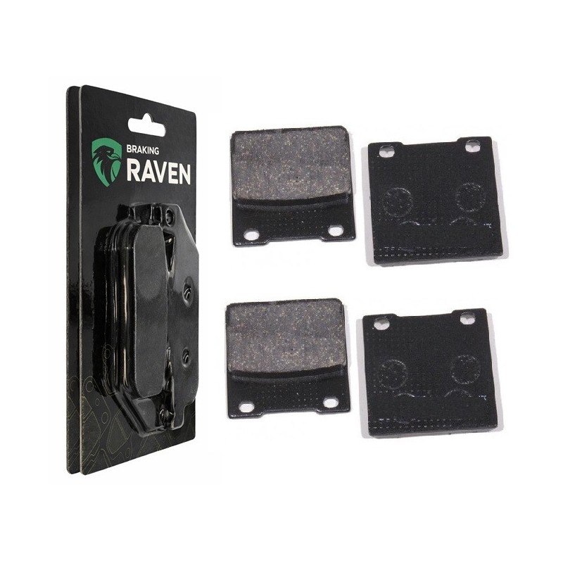 2 Kit plaquettes frein Suzuki RG 250 Gamma  Av Ga et Av Dr 59100-04830 - EBC FA102 - Raven 101-172