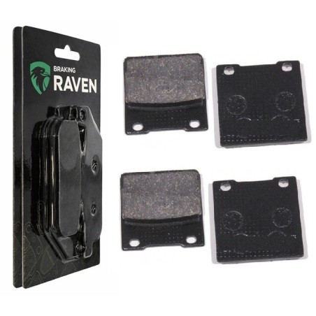 2 Kit plaquettes frein Suzuki RG 250 Gamma  Av Ga et Dr 59100-04830 - EBC FA102 - Raven 101-172