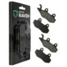 2 Kit plaquettes frein Pgo TR-3 150  Av Ga et Av Dr Nc - EBC FA264 - Raven 101-174