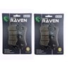 2 Kit plaquettes frein Honda ST 1100 Pan European Avec ABS Av Ga et Av Dr 06455-MAJ-G41 - EBC FA261 - Raven 101-178