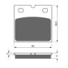 2 Kit plaquettes frein Bmw R 850 GS R Av Ga et Av Dr 34117660448 - EBC FA77 - Raven 101-197