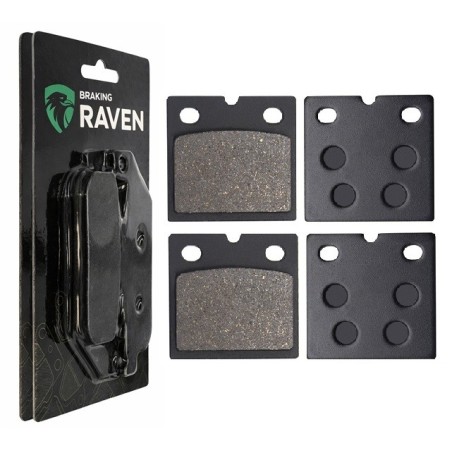 2 Kit plaquettes frein Bmw R 850 GS  Av Ga et Dr 34112301360 - EBC FA77 - Raven 101-197