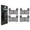 2 Kit plaquettes frein Suzuki GSX-S 950  Av Ga et Av Dr 59100-29820 - EBC FA379 - Raven 101-213