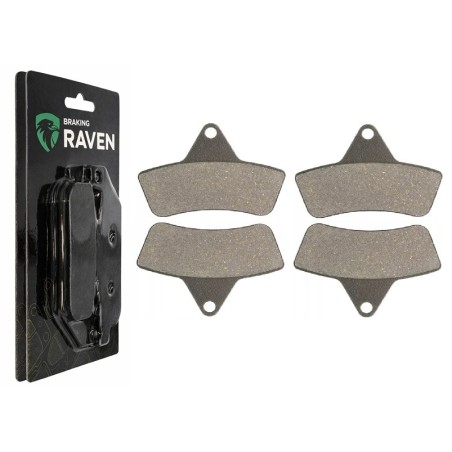 2 Kit plaquettes frein Arctic-cat Bear Cat 454 2x4 4x4 Av Ga et Dr Nc - EBC FA271 - Raven 101-232