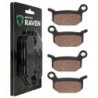 2 Kit plaquettes frein Ktm 525 XC  Av Ga et Av Dr Nc - EBC FA462TT - Raven 101-261
