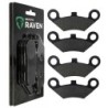 2 Kit plaquettes frein Goes Max 520 rond Av Ga et Av Dr Nc - EBC FA453 - Raven 101-284