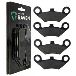 2 Kit plaquettes frein Quadzilla E 320 4x4 Av Ga et Av Dr Nc - EBC FA453 - Raven 101-284