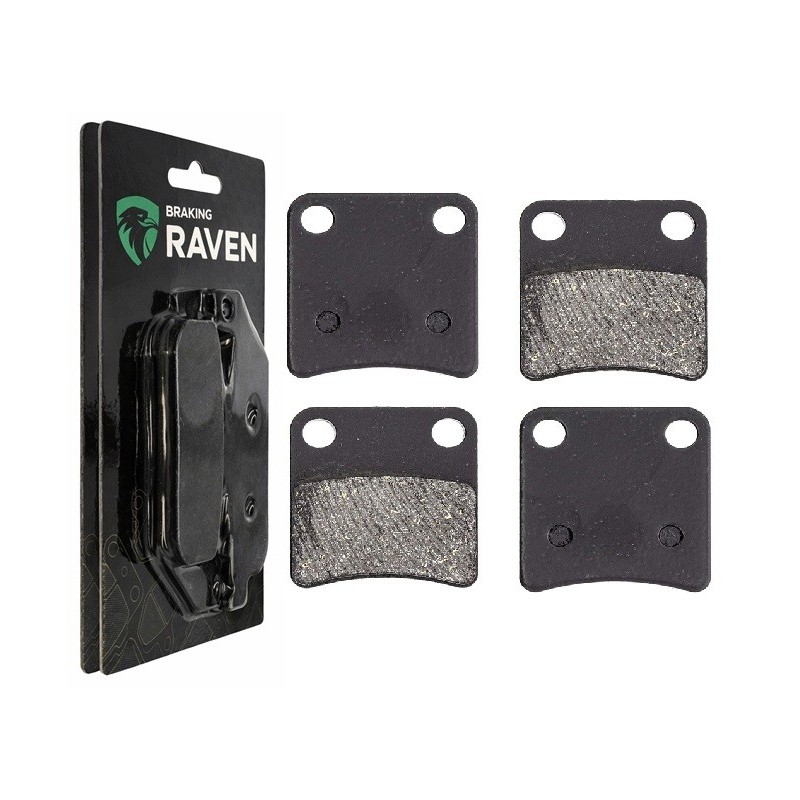 2 Kit plaquettes frein Triumph TSS 750  Av Ga et Av Dr Nc - EBC FA16 - Raven 101-365