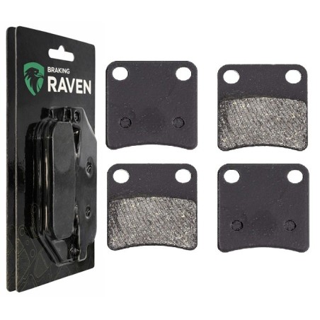 2 Kit plaquettes frein Triumph TSS 750  Av Ga et Av Dr Nc - EBC FA16 - Raven 101-365