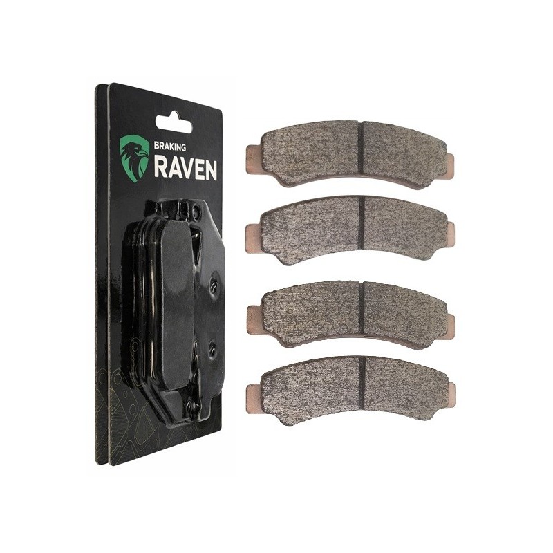 2 Kit plaquettes frein Cf-moto Snyper 500  Av Ga et Av Dr Nc - EBC SFA708 - Raven 101-389