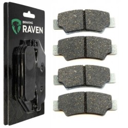 2 Kit plaquettes frein Cf-moto Gladiator 800 X8 Ar Ga et Ar Dr Nc - EBC FA747 - Raven 101-390